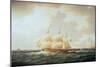 H.M.S. Minerva-Buttersworth-Mounted Giclee Print