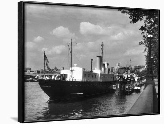 H.M.S. 'President'-Fred Musto-Framed Photographic Print