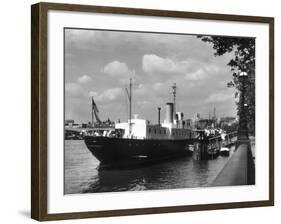 H.M.S. 'President'-Fred Musto-Framed Photographic Print