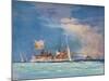 H.M.S. Sydney Commanded by Captain J.C.T. Glossop-null-Mounted Giclee Print