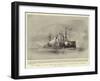 H M S Terrible as She Will Appear When Completed for Sea, the Largest Cruiser in the World-William Lionel Wyllie-Framed Giclee Print