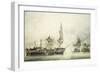 H.M.S. Victory at the Battle of Trafalgar, 1805-John Constable-Framed Giclee Print