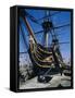 H.M.S. Victory, Portsmouth, Hampshire, England-Nigel Francis-Framed Stretched Canvas