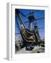 H.M.S. Victory, Portsmouth, Hampshire, England-Nigel Francis-Framed Photographic Print