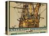 H.M.S. Victory, Portsmouth, Poster Advertising Southern Electric Railways-Kenneth Shoesmith-Stretched Canvas