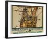 H.M.S. Victory, Portsmouth, Poster Advertising Southern Electric Railways-Kenneth Shoesmith-Framed Giclee Print