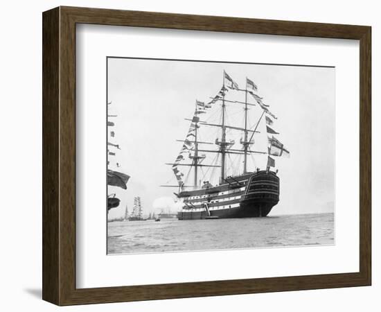 H.M.S. Victory-null-Framed Photographic Print