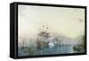H.M.S. Victory-William C. Smith-Framed Stretched Canvas