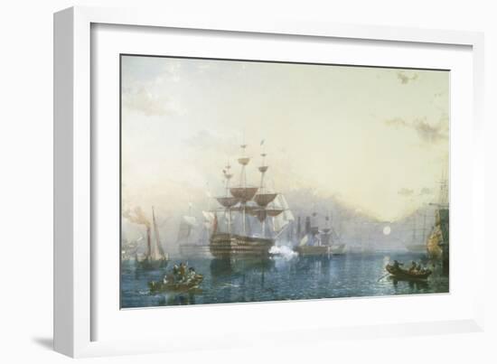 H.M.S. Victory-William C. Smith-Framed Giclee Print