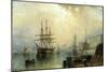 H.M.S. War Sprite off Greenwich, London-Claude T. Stanfield Moore-Mounted Giclee Print