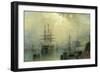 H.M.S. War Sprite off Greenwich-Claude T. Stanfield Moore-Framed Giclee Print