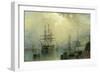 H.M.S. War Sprite off Greenwich-Claude T. Stanfield Moore-Framed Giclee Print