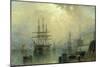 H.M.S. War Sprite off Greenwich-Claude T. Stanfield Moore-Mounted Giclee Print