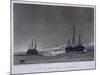 H.M. Ships Hecla and Griper in Winter Harbour, Journal of a Voyage, W.E. Parry, c.1821-William Westall-Mounted Giclee Print