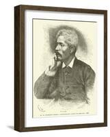 H M Stanley, from a Photograph Taken in January, 1887-null-Framed Giclee Print