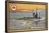 H M Submarine Number 2-null-Framed Stretched Canvas