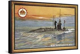 H M Submarine Number 2-null-Framed Stretched Canvas