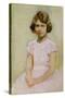 H.M. The Queen as Princess Elizabeth-Harry Watson-Stretched Canvas