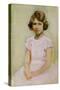 H.M. The Queen as Princess Elizabeth-Harry Watson-Stretched Canvas