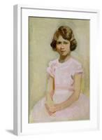 H.M. The Queen as Princess Elizabeth-Harry Watson-Framed Giclee Print