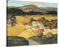 In the Laurentians-H^ Mabel May-Mounted Art Print