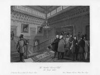 The Great Hall, the United Service Club, London, 19th Century-H Melville-Giclee Print