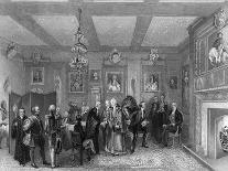 The Great Hall, the United Service Club, London, 19th Century-H Melville-Giclee Print