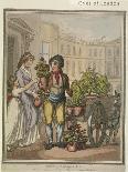 All a Growing, a Growing, Heres Flowers for You Gardens, Plate VI of Cries of London, 1799-H Merke-Giclee Print
