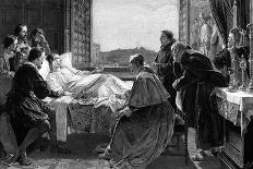 Raffaello's Deathbed-H O'Neil-Framed Art Print