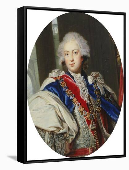 H.R.H. Frederick, Duke of York (1763-1827), Full Face, Wearing the Regalia of the Order-William Grimaldi-Framed Stretched Canvas