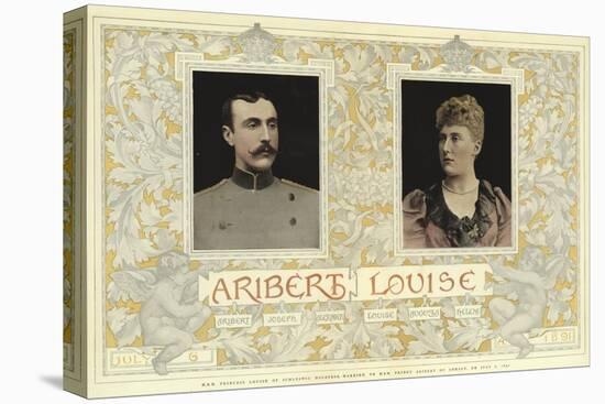 H R H Princess Louise of Schleswig Holstein-null-Stretched Canvas