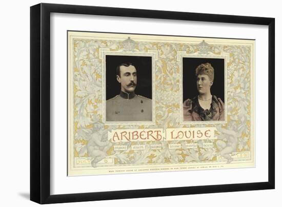 H R H Princess Louise of Schleswig Holstein-null-Framed Giclee Print
