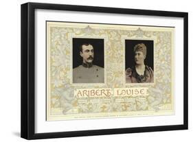 H R H Princess Louise of Schleswig Holstein-null-Framed Giclee Print