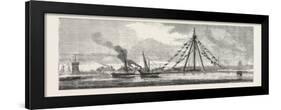 H.R.H. Princess Louise on Board the Alberta-null-Framed Giclee Print