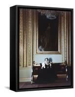 H.R.H.Queen Elizabeth, the Queen Mother-Cecil Beaton-Framed Stretched Canvas