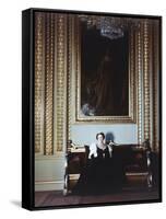 H.R.H.Queen Elizabeth, the Queen Mother-Cecil Beaton-Framed Stretched Canvas