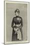 H R H the Duchess of Connaught in the Uniform of the Prussian Infantry Regiment, Brandenburg, No 8-null-Mounted Giclee Print