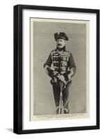 H R H the Duke of Connaught in the Uniform of the Prussian Hussar Regiment Ziethen-null-Framed Giclee Print