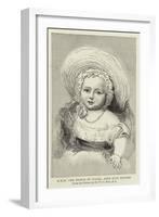 H R H the Prince of Wales, Aged Five Months-William Charles Ross-Framed Giclee Print