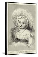 H R H the Prince of Wales, Aged Five Months-William Charles Ross-Framed Stretched Canvas