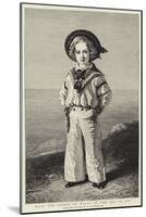 H R H the Prince of Wales at the Age of Six-Franz Xaver Winterhalter-Mounted Giclee Print