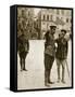 H.R.H. the Prince of Wales in Bethune, 11th August 1916-null-Framed Stretched Canvas