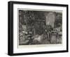 H R H the Prince of Wales in His Study at Marlborough House-Sydney Prior Hall-Framed Giclee Print