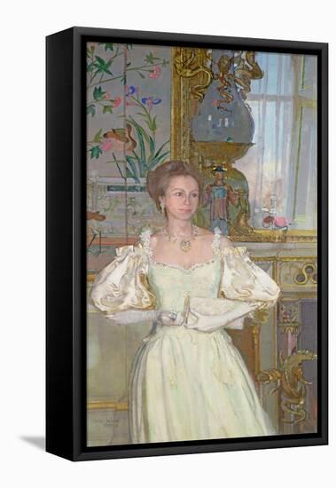 H.R.H. The Princess Royal, 1987-8-John Stanton Ward-Framed Stretched Canvas