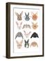 H Rabbits 2-Hanna Melin-Framed Giclee Print