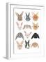 H Rabbits 2-Hanna Melin-Framed Giclee Print