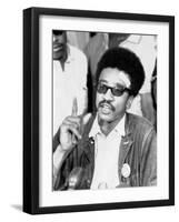 H. Rap Brown, S.N.C.C.-Marion S^ Trikosko-Framed Photo