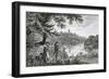 H. Repton: Landscape-Gardener Trade Card-Thomas Medland-Framed Giclee Print