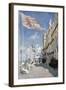 H“tel Des Roches Noires, Trouville-Claude Monet-Framed Giclee Print