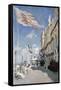 H“tel Des Roches Noires, Trouville-Claude Monet-Framed Stretched Canvas